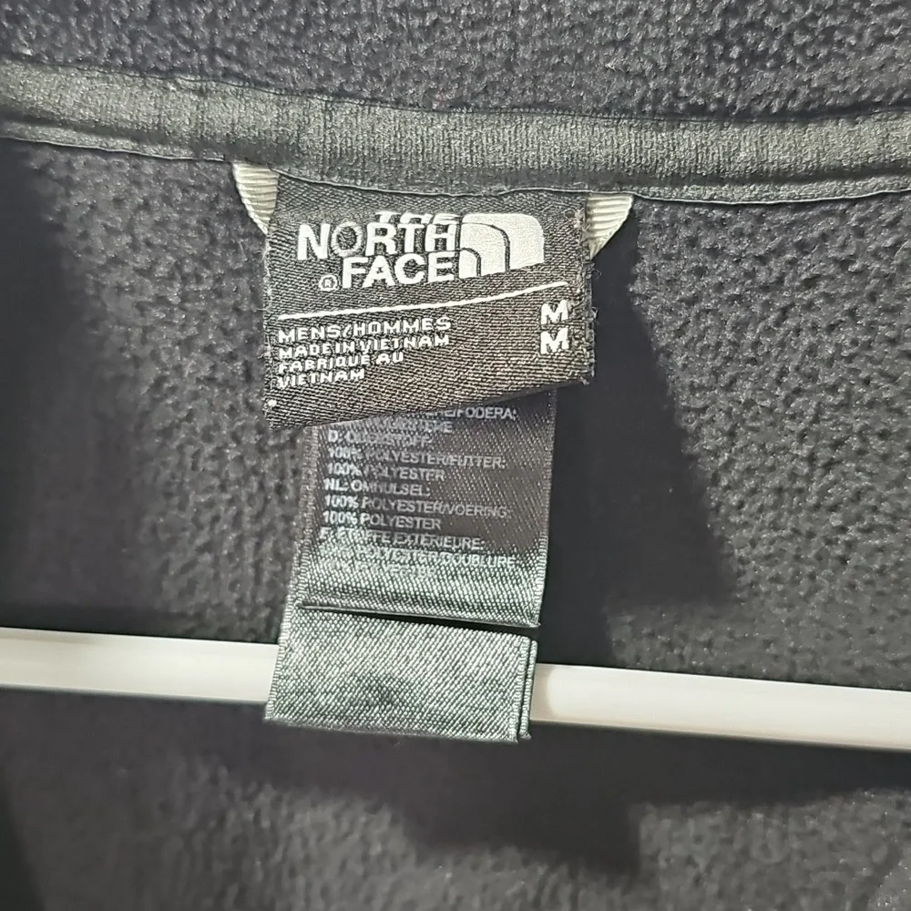 The Nort Face Mens Fleece 1/2 Zip Size M In Black‎